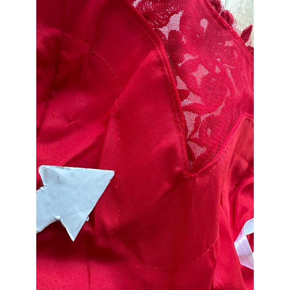 Worn Twice! Dancing Queen Dama Dress Red youth size L - Picture 15 of 15